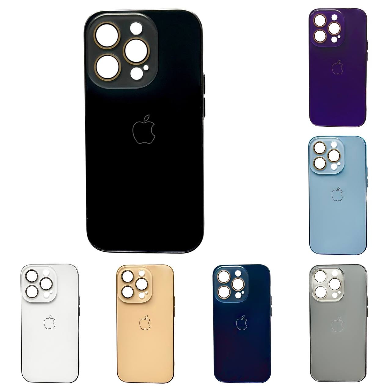 Glossy Glass Camera iPhone 14 Pro Deep Purple - 4