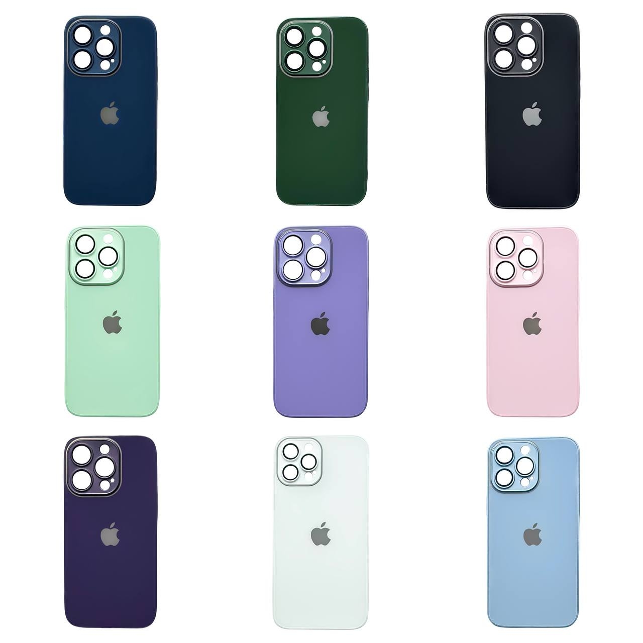 Silicone+Glass (Sapphire Lens) iPhone 13 Pro Max Chanel Pink - 4