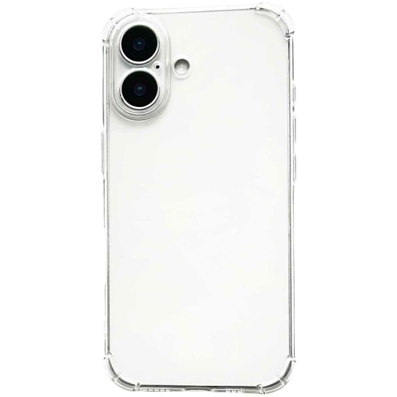 TPU Edge+Camera iPhone 16 Transp - 1