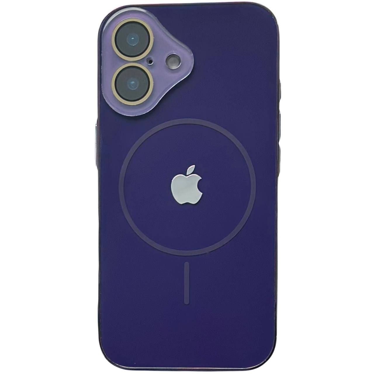 Matte Glass Slim Magsafe iPhone 16 Deep Purple - 1