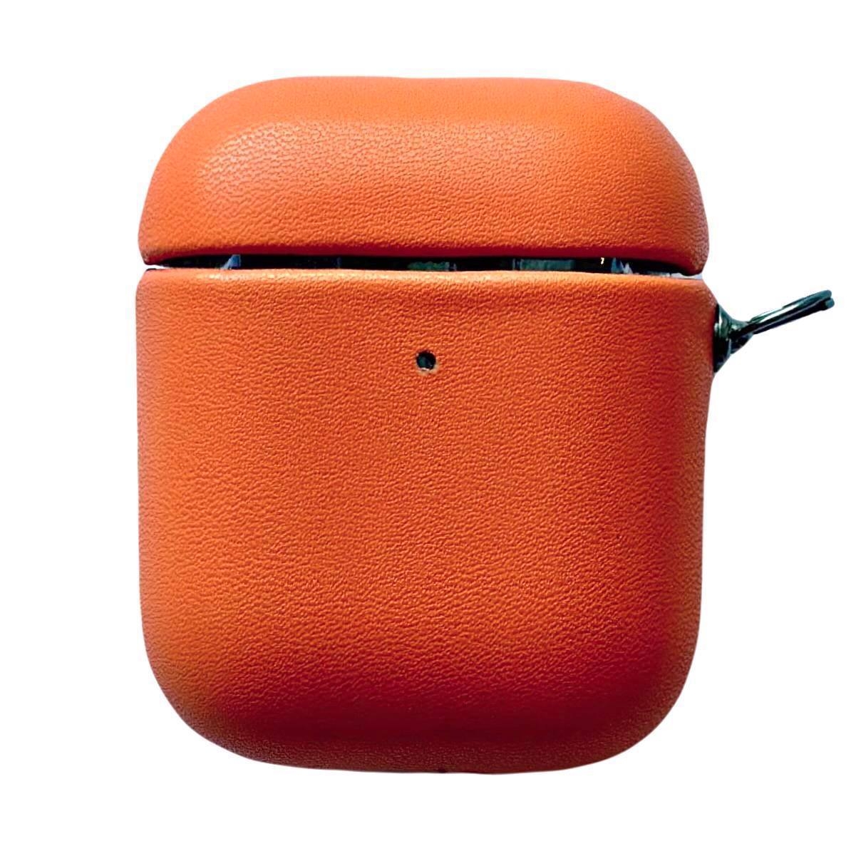 AirPods Leather Case Orange - 1