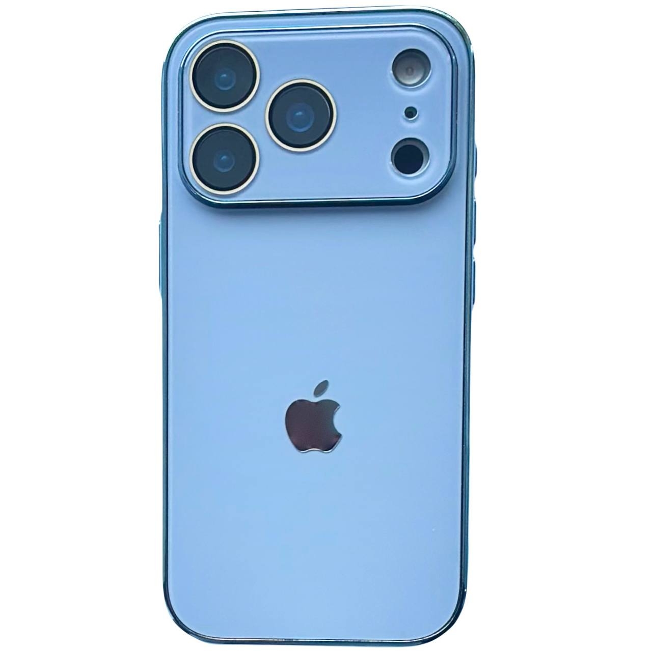 Matte Glass Camera iPhone 17 Pro Max Blue - 1