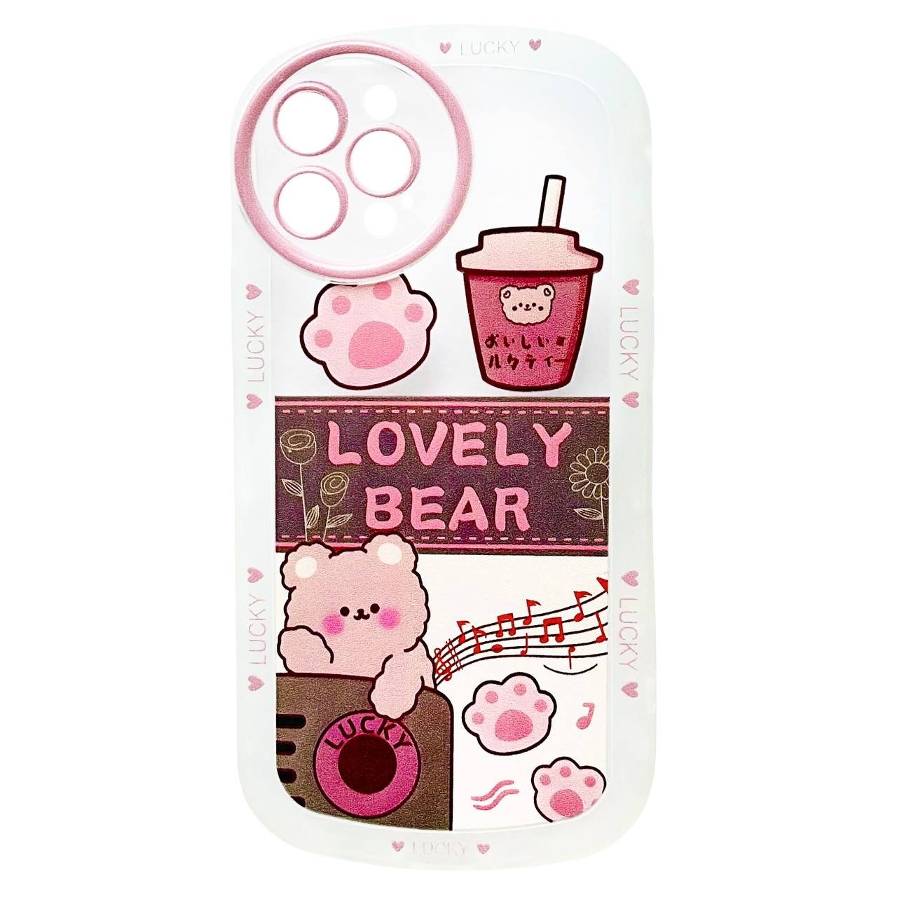 Lovely Bear iPhone 11 Pro Max Transparent - 1