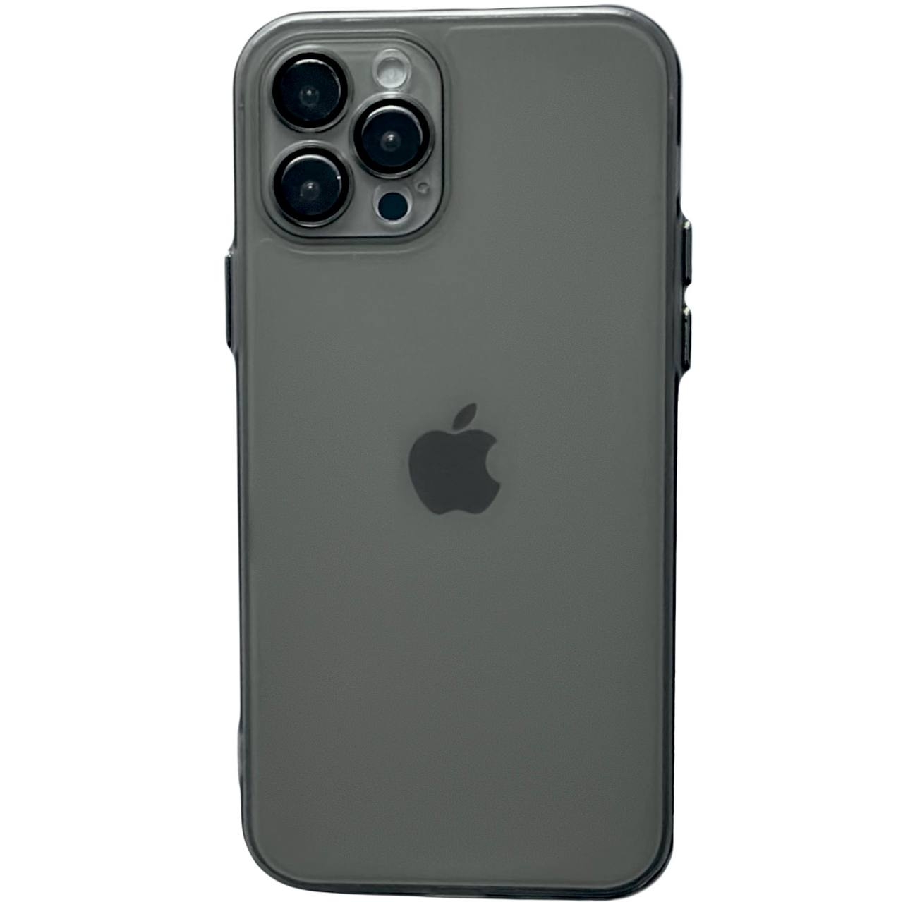 Matte TPU Camera iPhone 14 Pro Black - 1