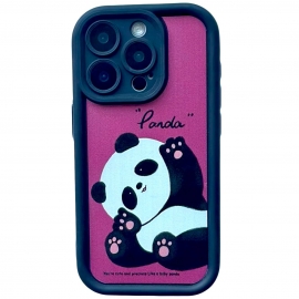 TPU Panda Black iPhone 15 Pro
