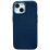 Leather Case Textured Magsafe iPhone 13 Midnight Blue