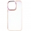 Crystal Case iPhone 15 Plus Pink