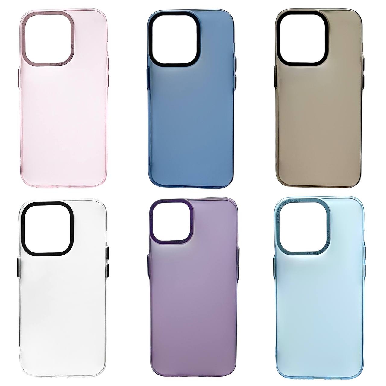 PC Focus Pixels Glossy iPhone 13 Pro Pink - 4