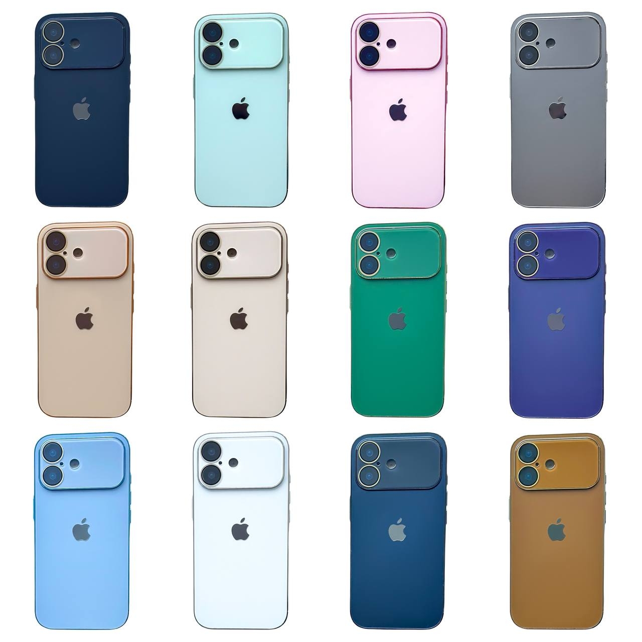Matte Glass Camera iPhone 17 Gold - 2