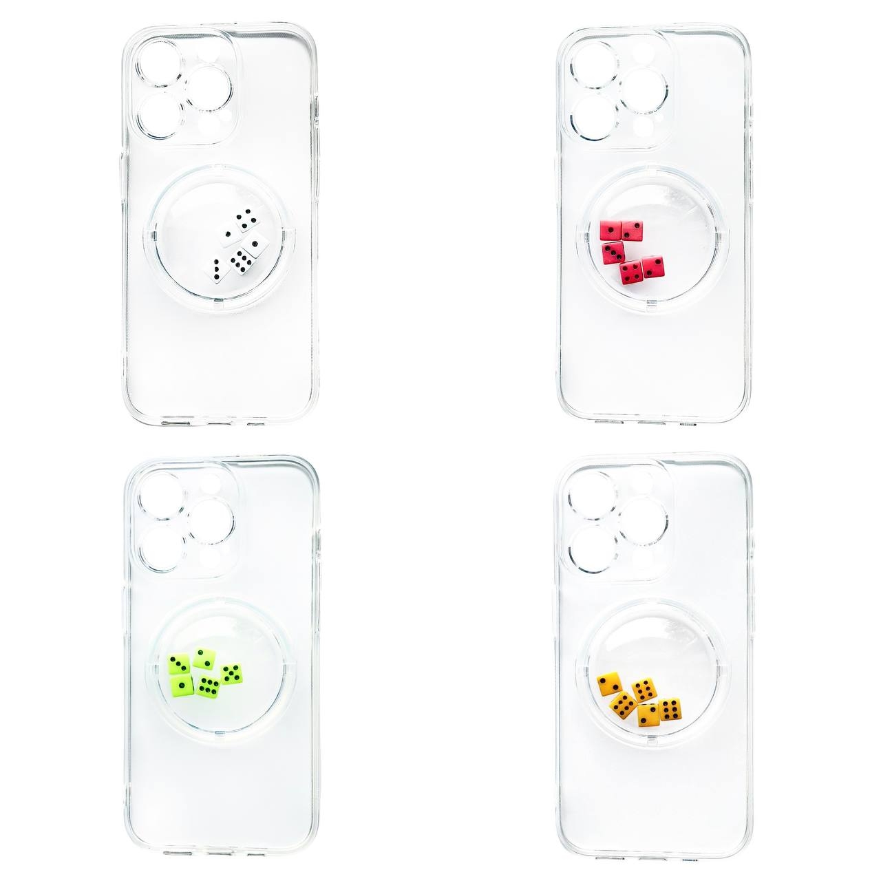 TPU Cube iPhone 12 White - 2