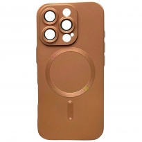 Matte Silicone with MagSafe iPhone 16 Gold
