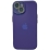 Silicone Metal Buttons iPhone 14 Deep Purple