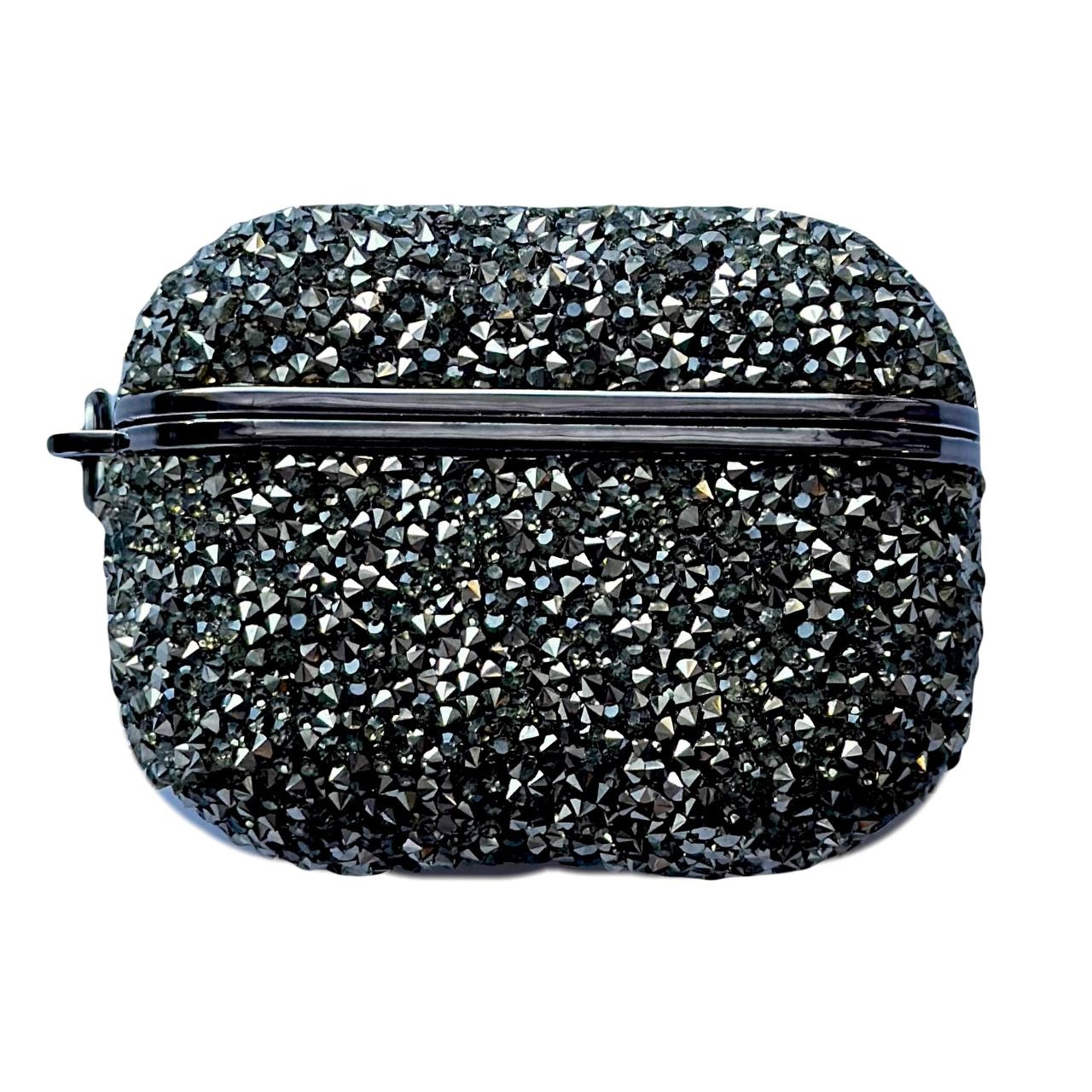 AirPods Pro Case Rhinestones Black - 1