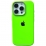 Silicone Case Metal Frame iPhone 15 Pro Green (30)