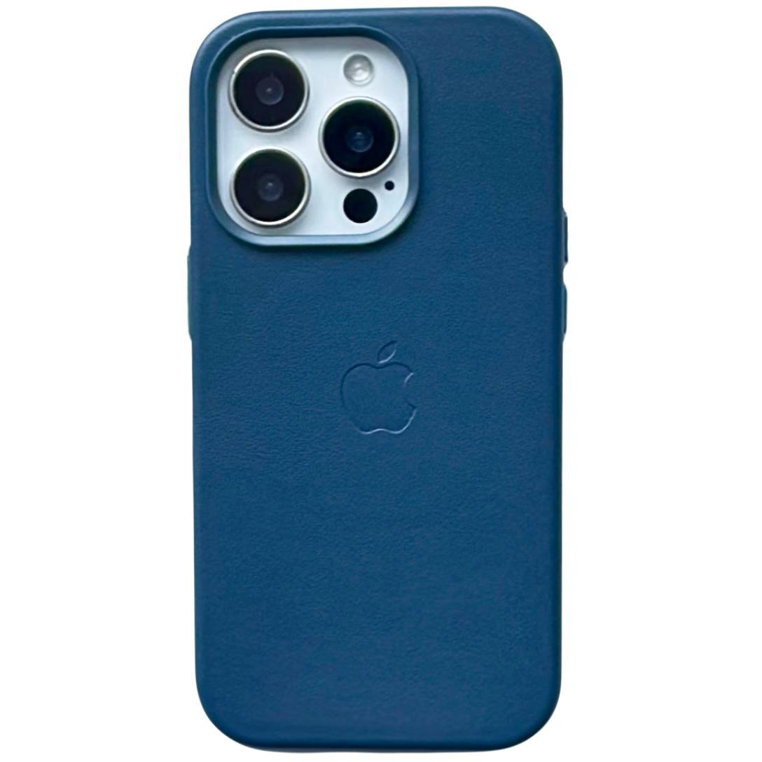 Leather Case (MagSafe) iPhone 14 Pro Midnight Blue - 1