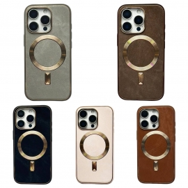 Textile Case Magsafe iPhone 16 Pro Stone
