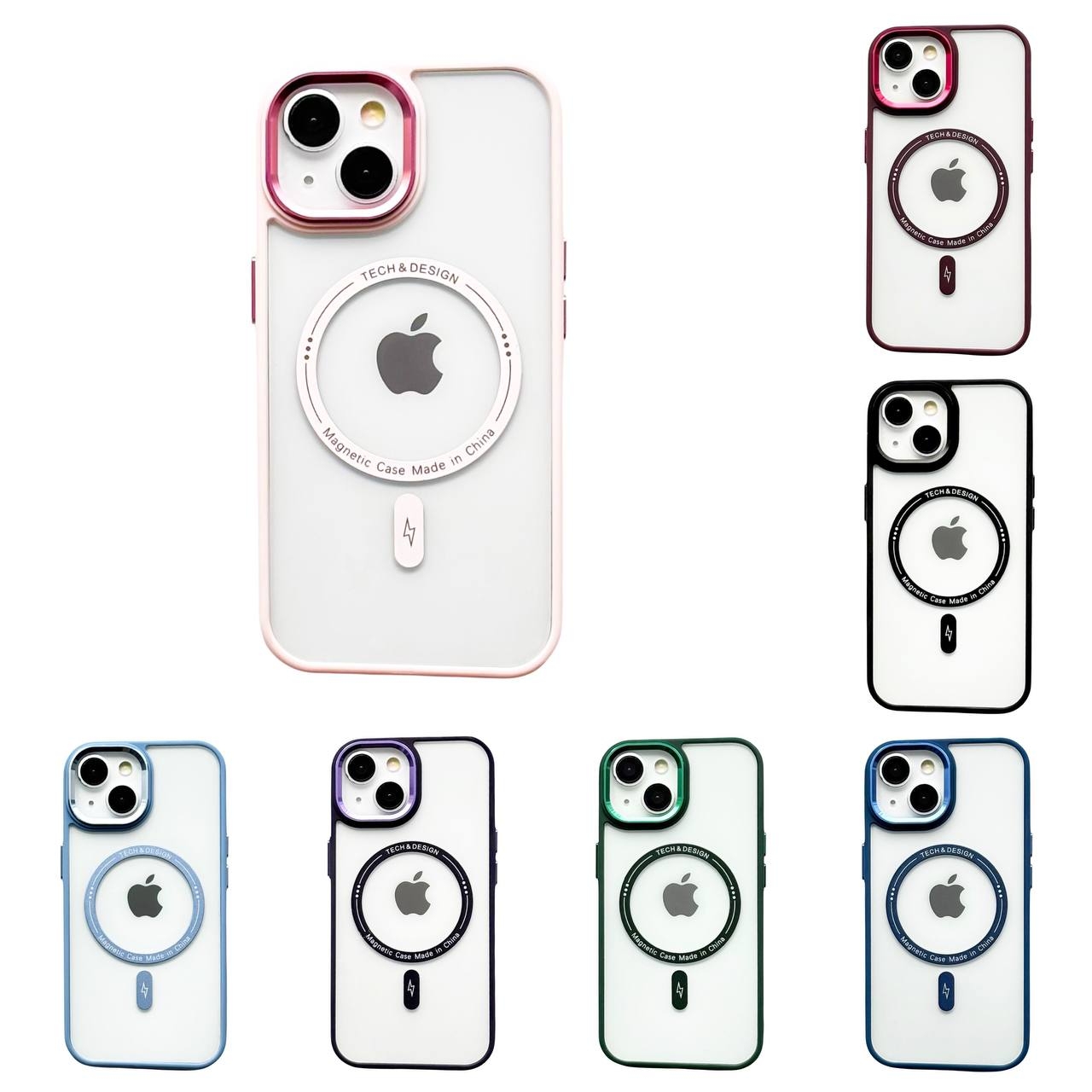 Crystal Case MagSafe iPhone 13 Black - 2
