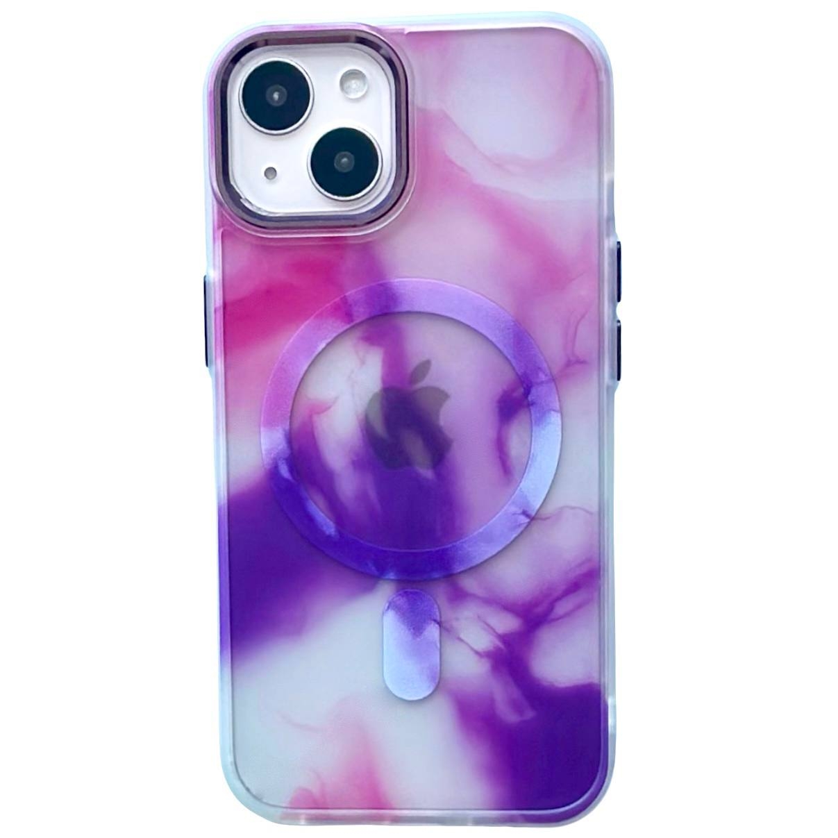 TPU Colorful MagSafe iPhone 14 Purple - 1