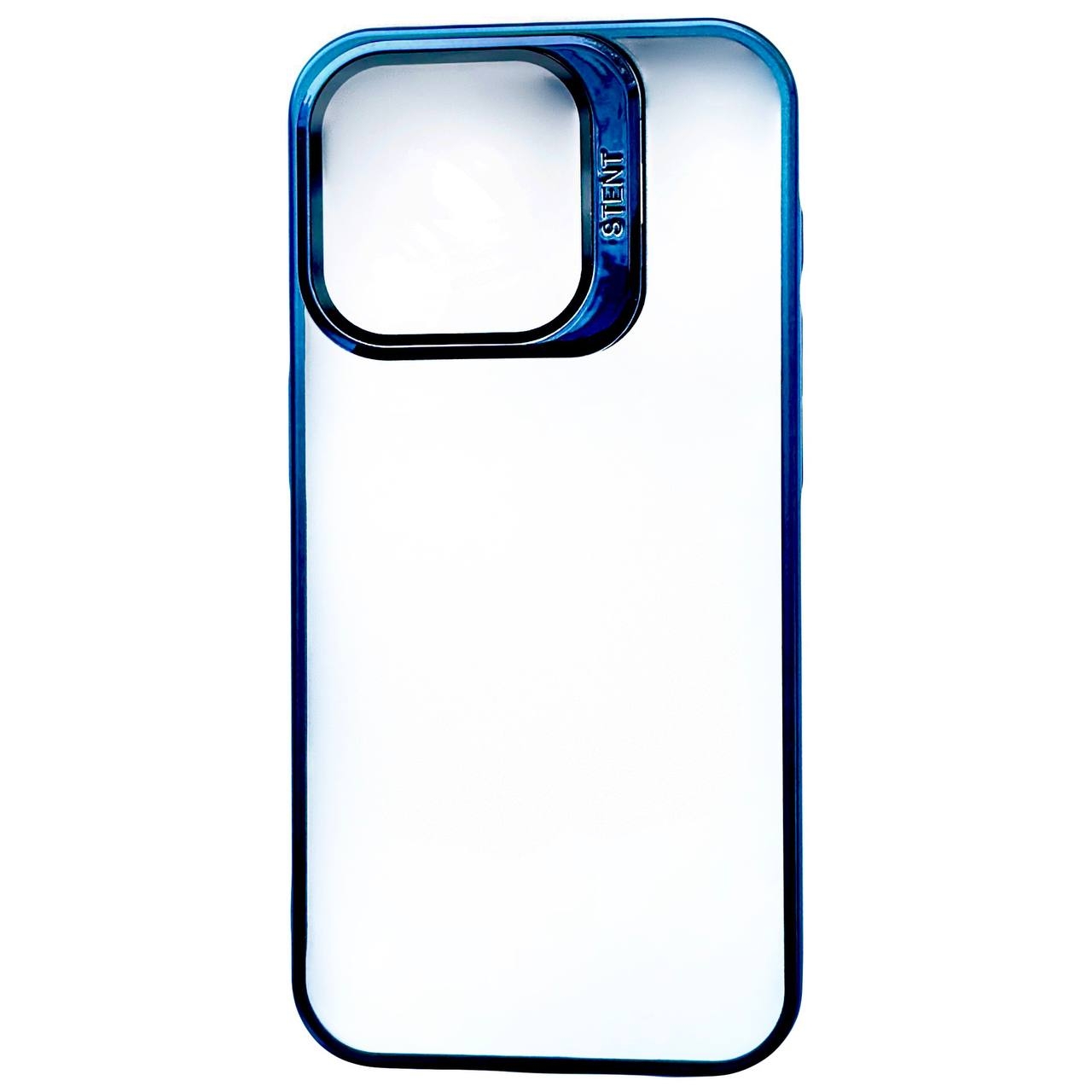 Clear Camera Stand iPhone 15 Pro Max Midnight Blue - 1