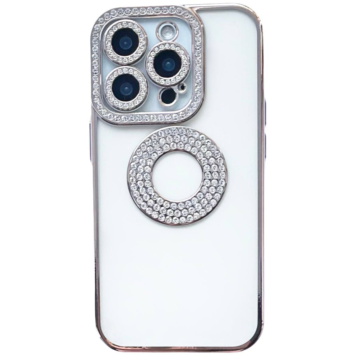 Diamond Style iPhone 13 Pro Rose Gold - 1