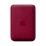 Pocket Leather Logo Rose Red
