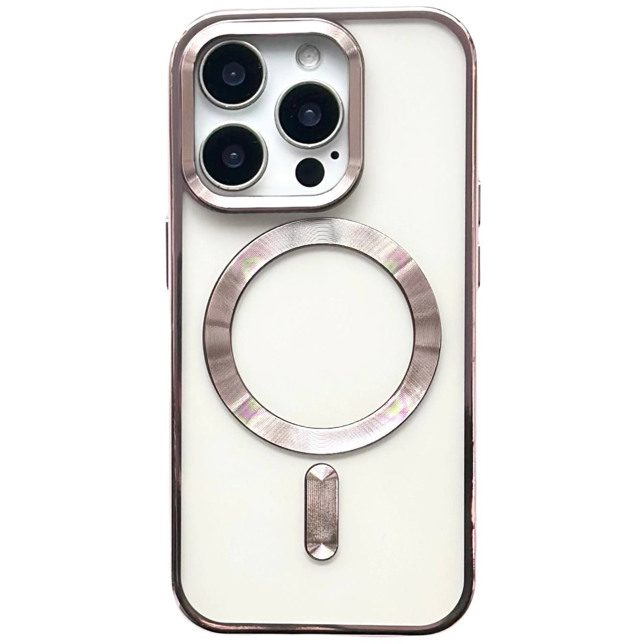 Shining OPEN Camera MagSafe iPhone 11 Pro Max Rose Gold - 1