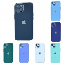 Silicone+Glass (Sapphire Lens) iPhone 13 Purple