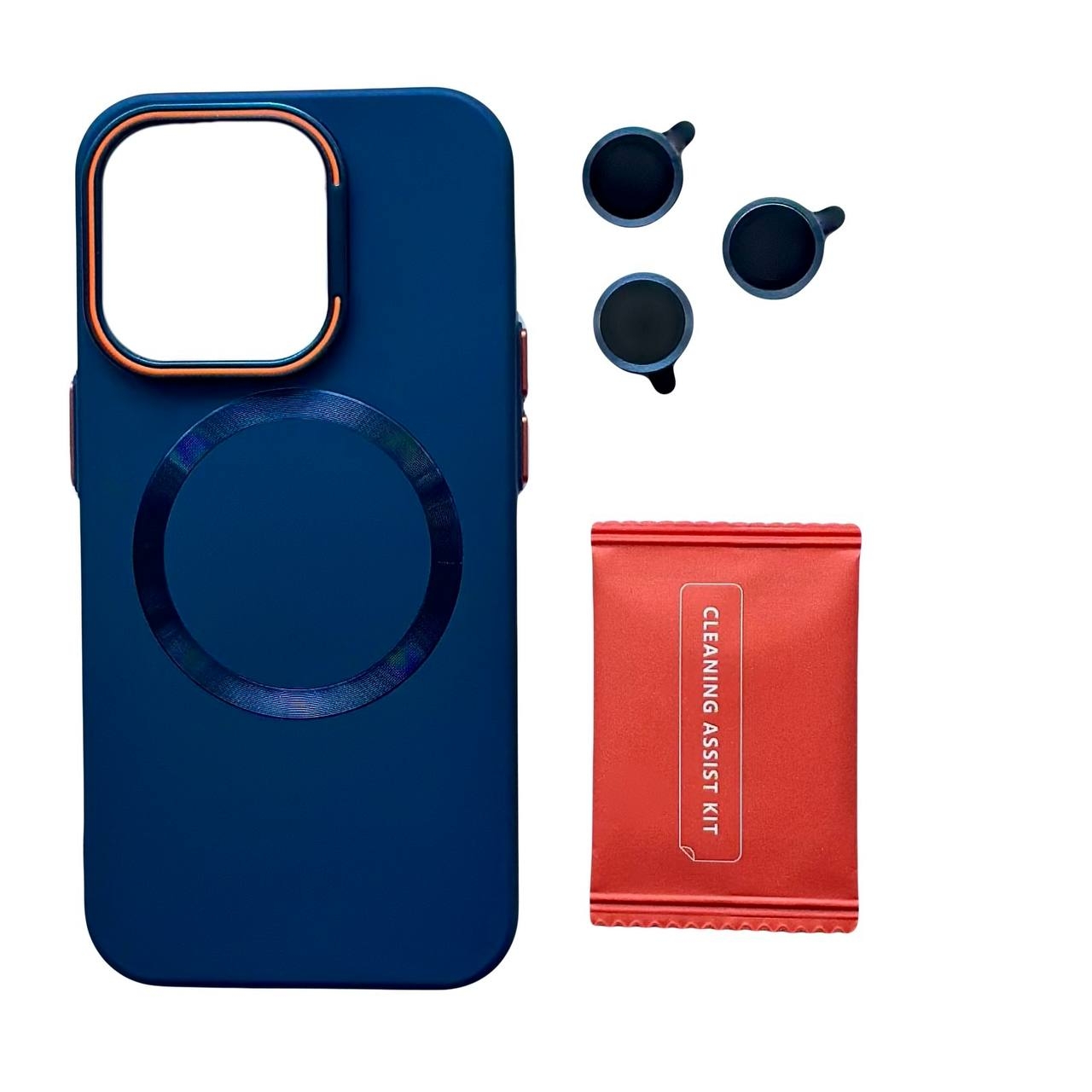 Camera Stand Lens iPhone 15 Deep Navy - 3