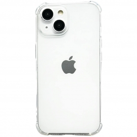 TPU Edge+Camera iPhone 15 Plus Transp