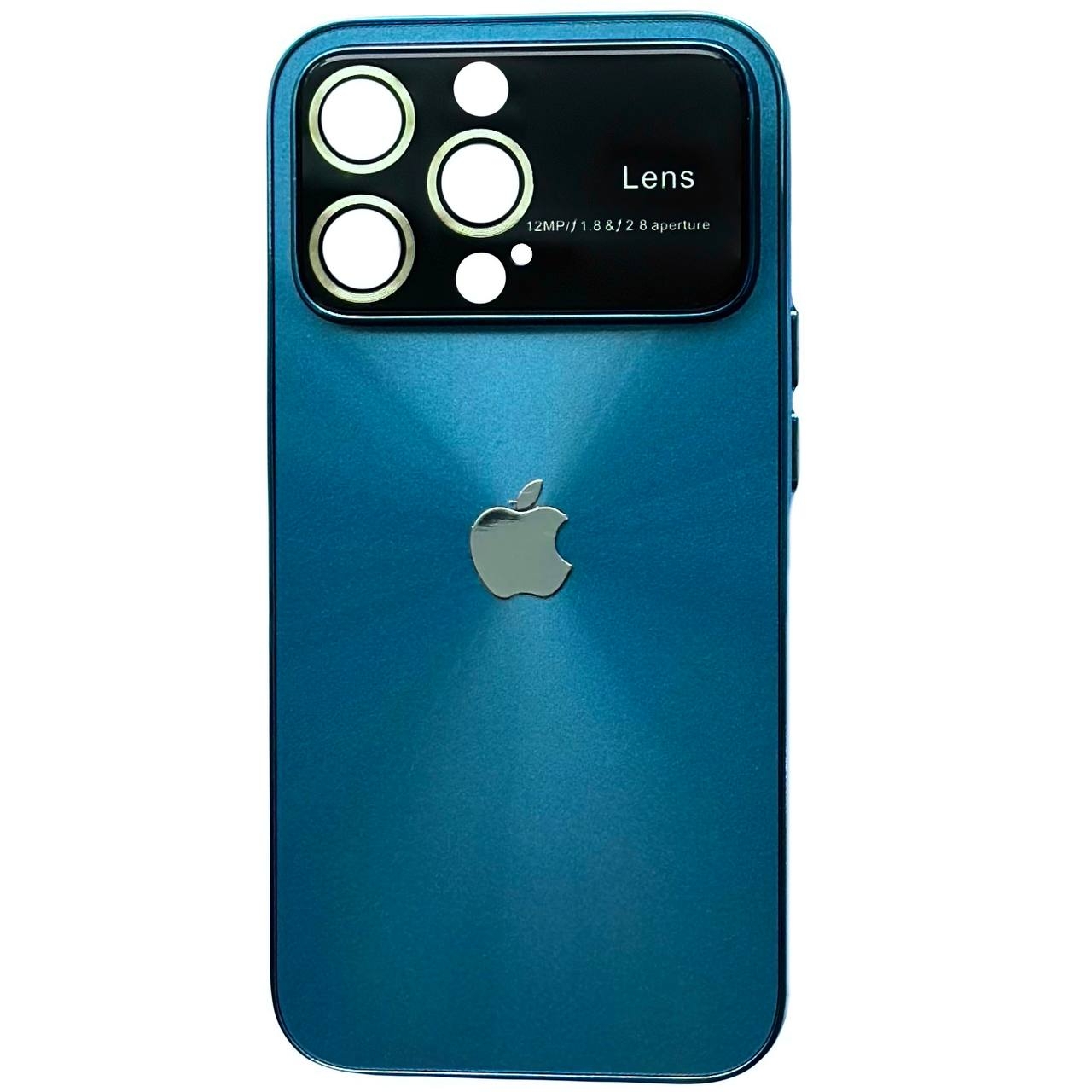 Laser Glass Lens iPhone 15 Pro Max Blue - 3