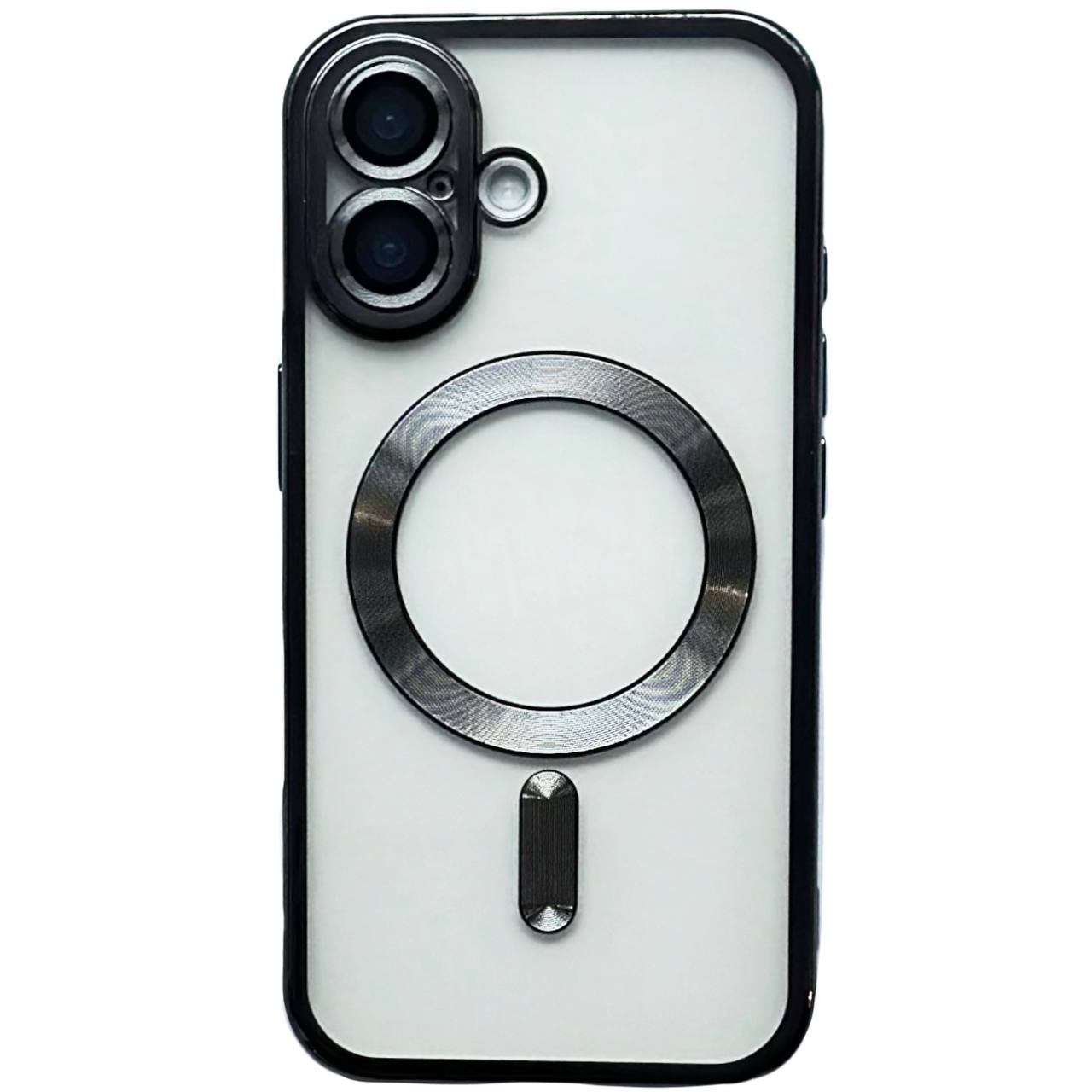 TPU Shining with MagSafe iPhone 16 Black - 1