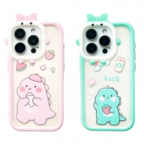 Cute Dino iPhone 12 Pro Max Pink