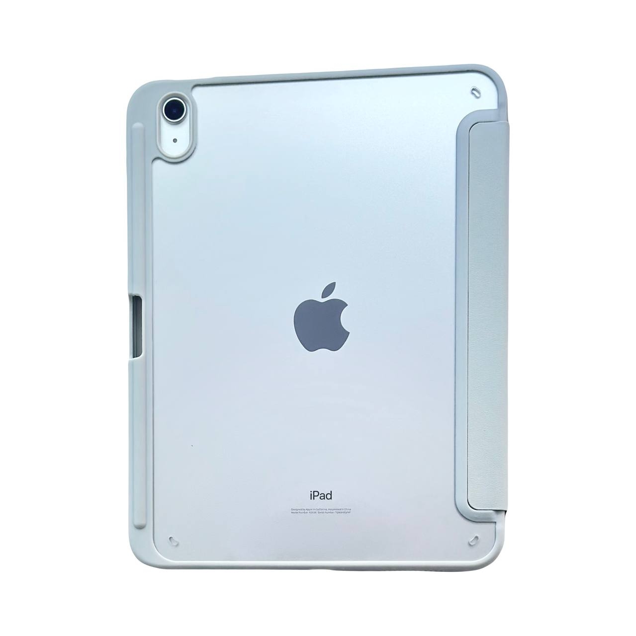 Acrylic Case + Pencil Holder iPad 10.2/10.5" Gray - 2