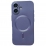 Matte Silicone with MagSafe iPhone 16 Purple
