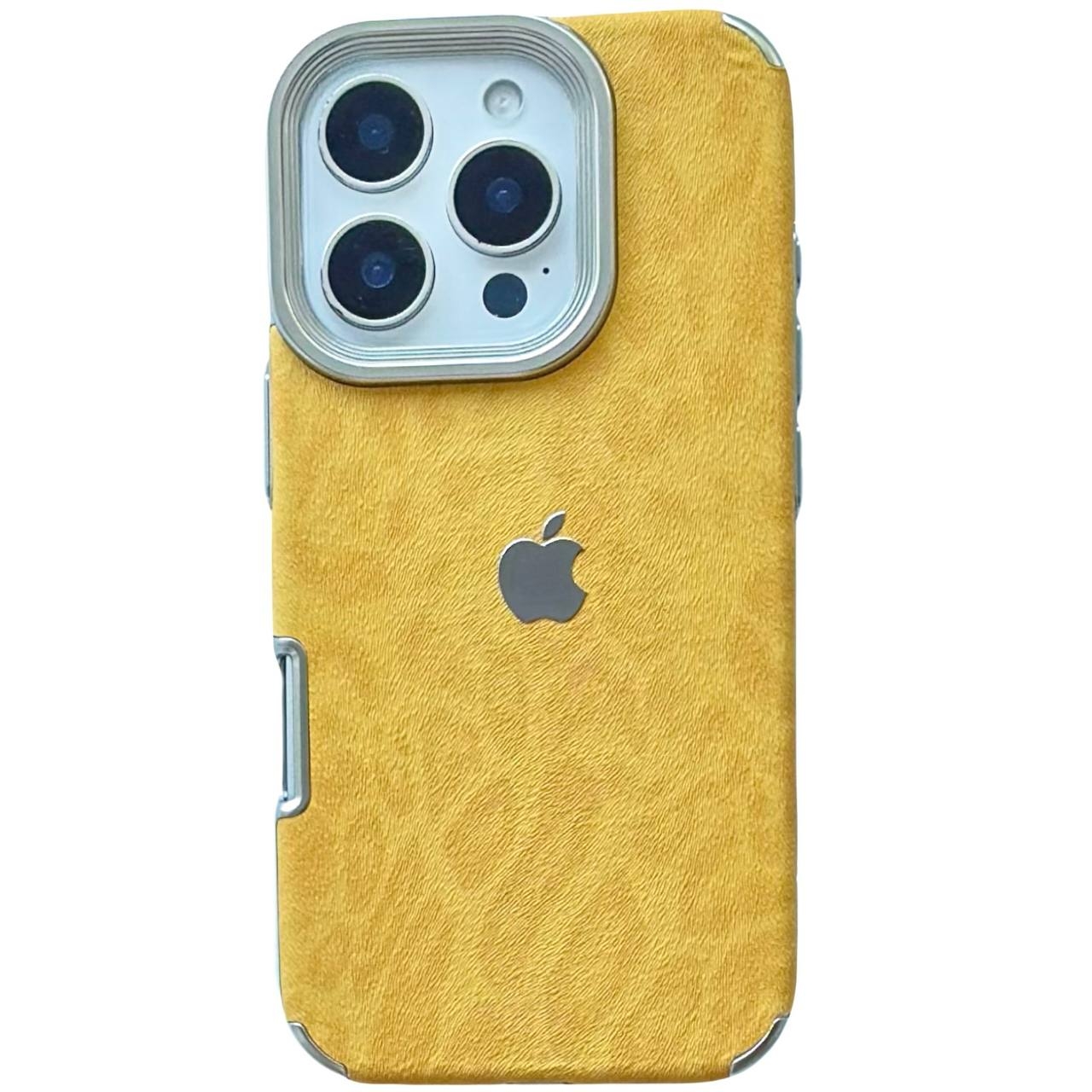Velour Case iPhone 11 Pro Yellow - 1