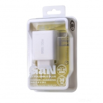 Remax МЗП U02-AC 30Wi GaN + Lightning White