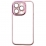 Color Case Glass Camera iPhone 12 Pink