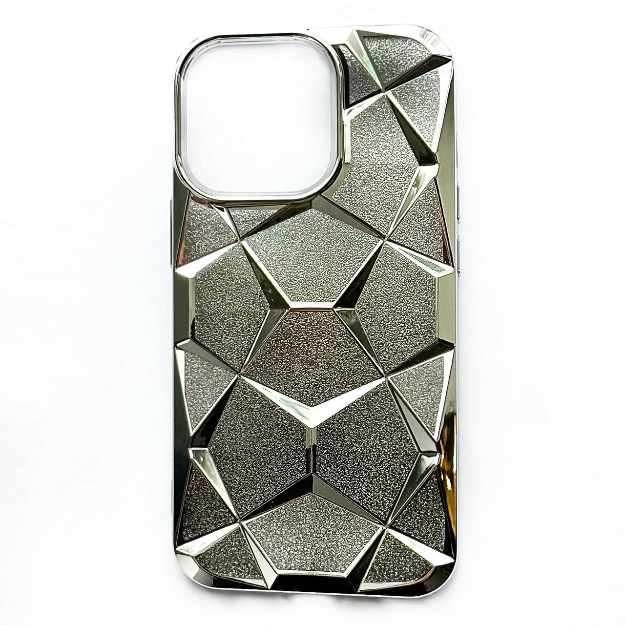 3D Diamond iPhone 11 Silver - 1