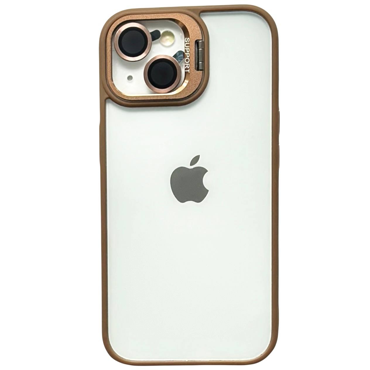 Crystal Case + Lens Set iPhone 15 Desert - 1