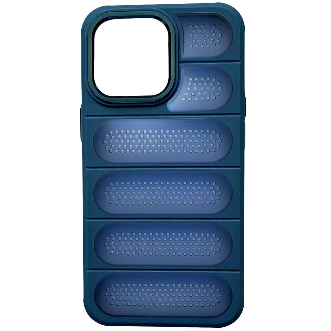 Perforated Case iPhone 16 Pro Max Blue - 1