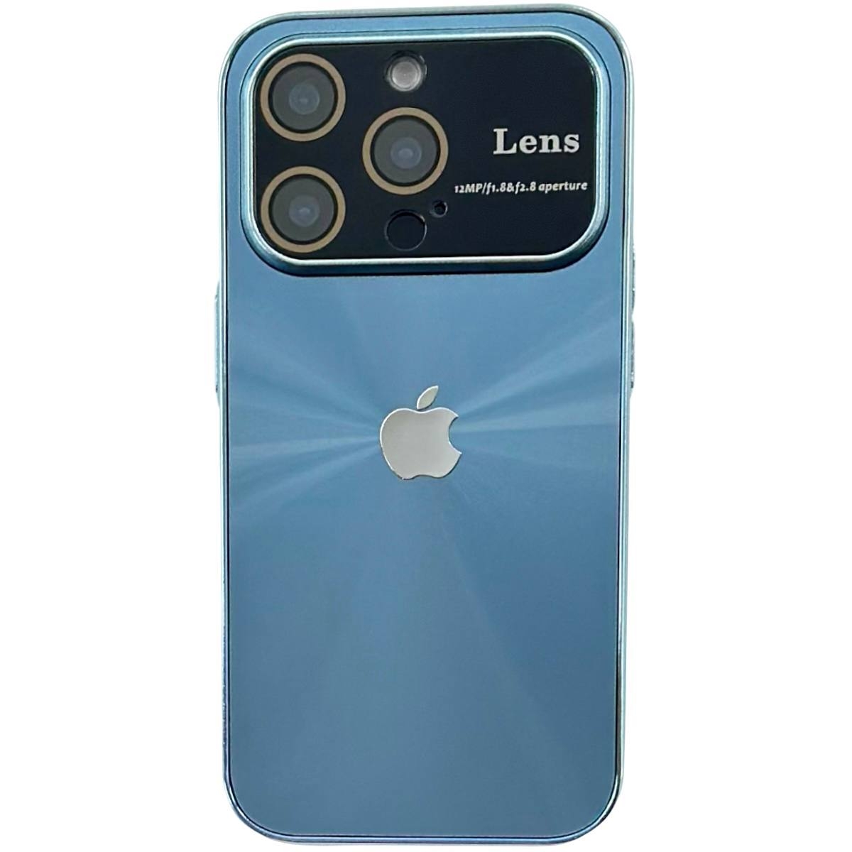 Laser Glass Lens iPhone 15 Pro Max Blue - 1