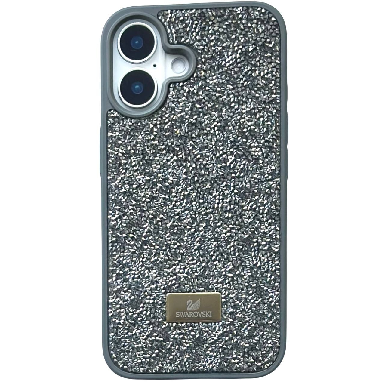 TPU Swarovski iPhone 16 Plus Gray - 1