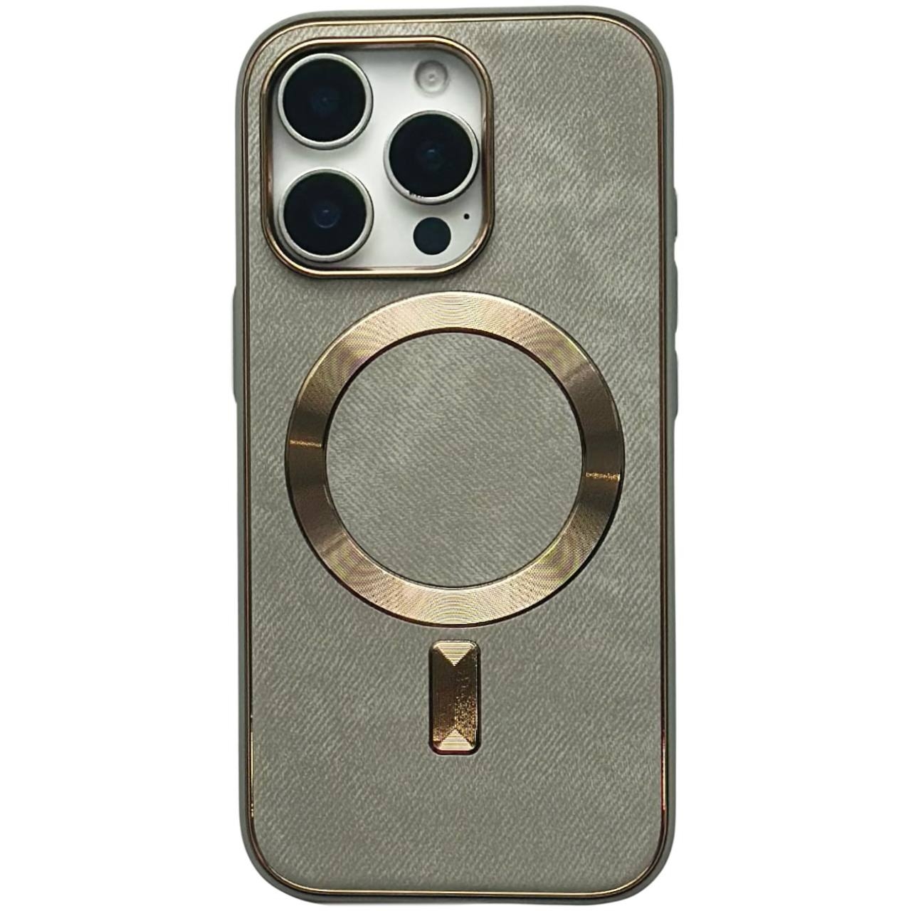Textile Case Magsafe iPhone 16 Pro Stone - 1