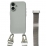 String Color Case iPhone 16 Gray