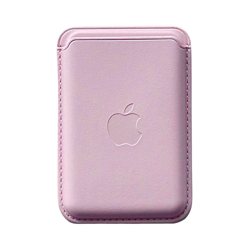 Pocket Leather Logo Pink Sand - 1