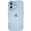 Matte Silicone Logo iPhone 16 Silver
