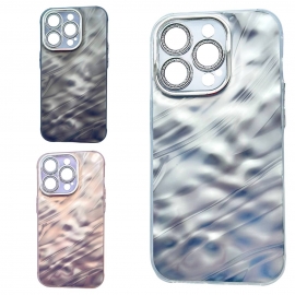 Crumpled Case iPhone 12 Titanium