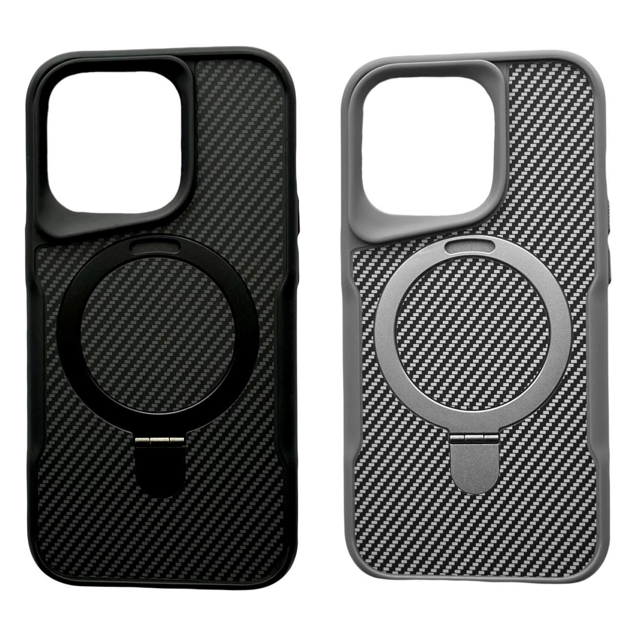 Carbon Holder iPhone 16 Gray - 2