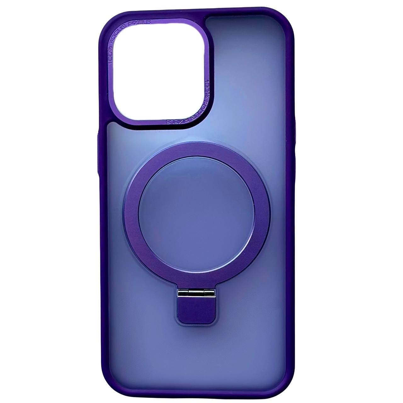 Frosted Case MagSafe Ring iPhone 11 Deep Purple - 1