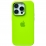 Silicone Case Metal Frame iPhone 12 Pro Max Party Green (49)